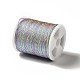 17M Rainbow Color Polyester Sewing Thread(OCOR-E026-08A)-2