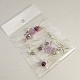 Lovely Wedding Dress Angel Jewelry Sets: Earrings & Bracelets(SJEW-JS00297)-3
