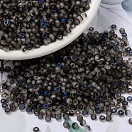 MIYUKI Round Rocailles Beads, Japanese Seed Beads, 8/0, (RR4556) Azuro Matte, 3mm, Hole: 1mm, about 2111~2277pcs/50g(SEED-X0055-RR4556)