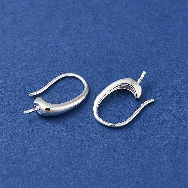 Rack Plating Brass Earring Hooks(KK-G480-09S)-2