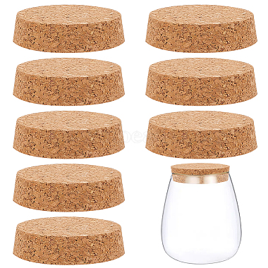 Sandy Brown Cork Bottle Stoppers