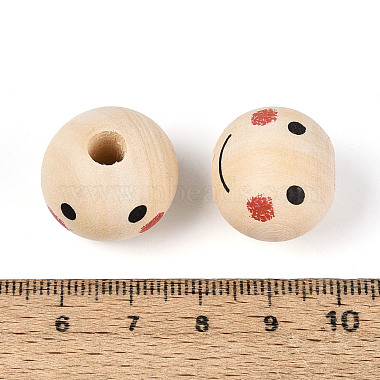 Printed Schima Wood Beads(WOOD-T033-02D)-3