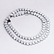 Non-magnetic Synthetic Hematite Beads Strands(G-Q883-6x6mm-6)-2