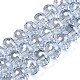 Electroplate Transparent Glass Beads Strands(EGLA-N002-16-A01)-1