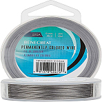 Tiger Tail Wire, Nylon-coated Stainless Steel Wire, Stainless Steel Color, 0.6mm, about 131.23 Feet(40m)/roll(TWIR-BC0001-12-0.6mm)