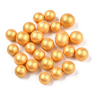 Small Craft Foam Balls, Round, for DIY Wedding Holiday Crafts Making, Goldenrod, 7~10mm(KY-T007-08K-B)
