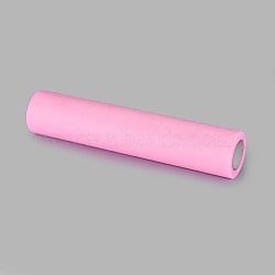Deco Mesh Ribbons, Tulle Fabric, Tulle Roll Spool Fabric For Skirt Making, Pearl Pink, 30cm, 25yards/roll(22.86m/roll)(X-OCOR-J009-B-C08)