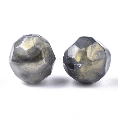 Perles acryliques(SACR-S302-08B)-2