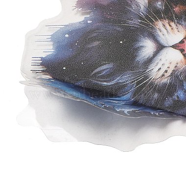 20Pcs Moonlit Cat Waterproof PET Self-Adhesive Decorative Stickers(DIY-M053-04C)-4