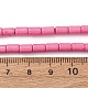 perles synth&eacute;tiques turquoise(G-B184-A01)-5