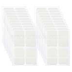 20 Bags PET Sticker Index Tabs, Sticky Notes, for Office School Reading, Rectangle, Beige, 93x60x1.2mm(AJEW-FH0008-85)