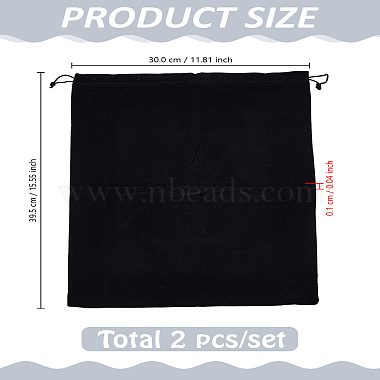 2Pcs Velvet Drawstring Bags(TP-LP0001-06)-2