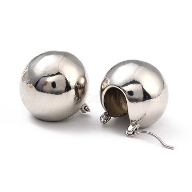 Brass Hoop Earrings(X-EJEW-D273-01P)-2