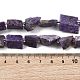 自然チャロアイトビーズストランド(G-D101-B17)-5