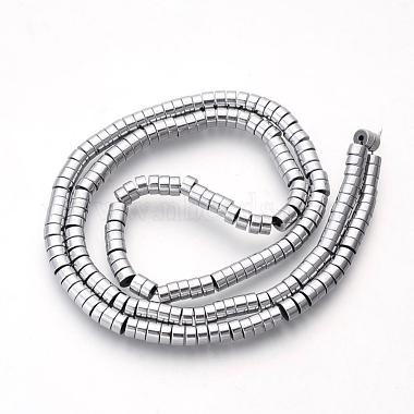 Electroplate Non-magnetic Synthetic Hematite Beads Spacers Strands(G-Q486-73I)-2