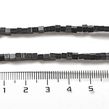 Natural Black Onyx(Dyed & Heated) Beads Strands(G-B064-A25)-5