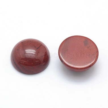 Natural Red Jasper Cabochons(X-G-P393-R44-12MM)-2