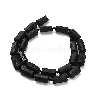 ナチュラルブラックトルマリンビーズストランド(G-F716-01-A01)-3