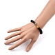 Men's Natural Howlite & Lava Rock Stretch Beaded Bracelets Sets(X-BJEW-JB05429)-8