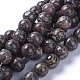 Chapelets de perles de jaspe en peau de léopard naturel(G-G803-15A-10mm)-1