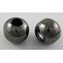 Gunmetal Round Iron Beads(X-E188Y-B)