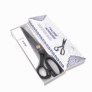 German Steel Tailor Scissors, Sewing scissors, Black, Gunmetal, 285x90x13mm(TOOL-R118-04B)