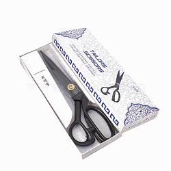 German Steel Tailor Scissors, Sewing scissors, Black, Gunmetal, 285x90x13mm(TOOL-R118-04B)
