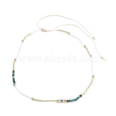 Teal African Turquoise(Jasper) Necklaces