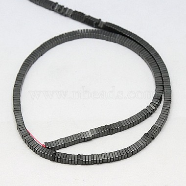 Electroplate Non-magnetic Synthetic Hematite Heishi Beads Strands(G-J171B-4x4mm-03)-2