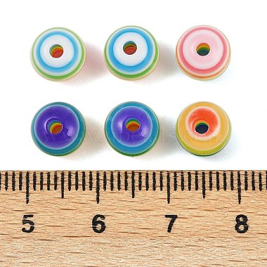 100Pcs 2 Styles Transparent Stripe Resin Beads(RESI-FP0001-45)-2