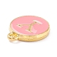 Golden Plated Alloy Enamel Charms(X-ENAM-Q437-14Y)-2