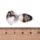 Luminous Handmade Gold Sand Lampwork Beads(FOIL-N035-01C)-4