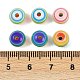 100Pcs 2 Styles Transparent Stripe Resin Beads(RESI-FP0001-45)-2