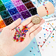 Elite 6240Pcs 24 Colors Transparent Acrylic Beads(TACR-PH0001-58)-5