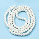 10 Strands Baking Painted Pearlized Glass Pearl Round Bead Strands(HY-SZ0001-02B-03)-3