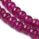 Spray Painted Crackle Glass Beads Strands(CCG-Q002-4mm-08)-3