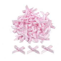 Polyester Costume Accessories, Bowknot, Pink, 16x19x3mm(DIY-A052-01-04)