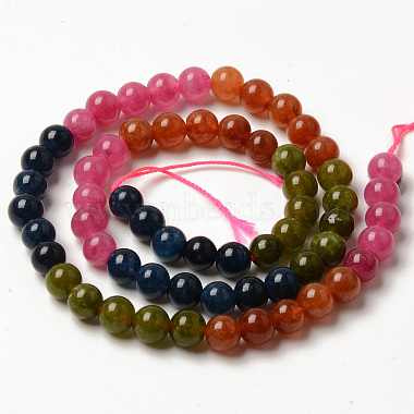 Mixed Color Round Other Quartz Beads