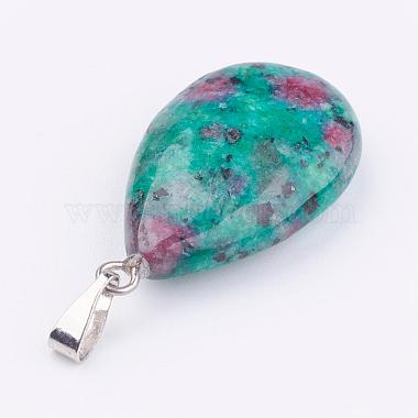 Natural & Synthetic Mixed Gemstone Pendants(X-G-S045-9-B)-3