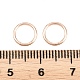 Messing geschlossene Biegeringe(KK-D257-01RG-01)-3