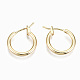 Brass Hoop Earrings(X-KK-S356-150G-NF)-1