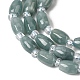 nat&uuml;rliche Myanmar Jadeit Perlen Str&auml;nge(G-F822-C01-02)-4