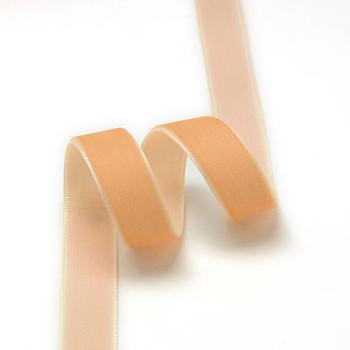 5/8 inch Single Face Velvet Ribbon, Sandy Brown, 5/8 inch(15.9mm), about 25yards/roll(22.86m/roll)