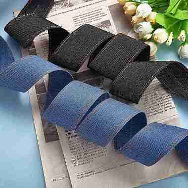 4 Style Stitch Denim Ribbon(OCOR-SZ0001-05B-05)-4