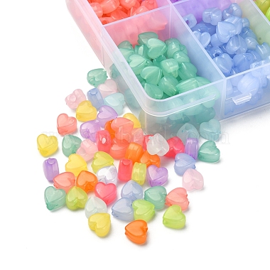 600Pcs 10 Colors Imitation Jelly Acrylic Beads(MACR-YW0001-82)-3
