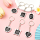 Zinc Alloy Pendant Keychain(KEYC-SP0001-50)-5
