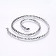304 Stainless Steel Box Chain Necklaces(NJEW-F226-05P-09)-1