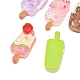 transparente Eis am Stiel Harz-Cabochons(RE-CBA6F62-01)-2