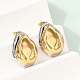 304 Stainless Steel Stud Earrings(EJEW-U045-04C-GP)-2