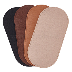 Elite 4Pcs 4 Colors Felt Bag Bottom Shaper, Oval, Mixed Color, 30x15.2x0.5cm, 1pc/color(DIY-PH0021-31)